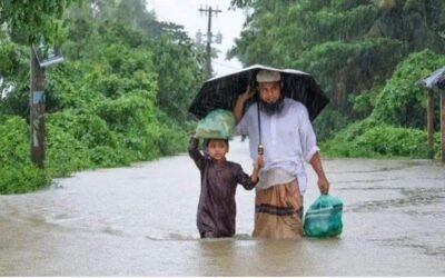 ভারী বৃষ্টির পূর্বাভাস, উত্তরাঞ্চলে নতুন করে বন্যার শঙ্কা