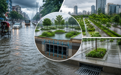 টানা বর্ষণে নগর জলাবদ্ধতা নিয়ে নতুন সতর্কবার্তা, ‘স্পঞ্জ সিটি’ মডেল নিয়ে বাড়ছে গুরুত্ব