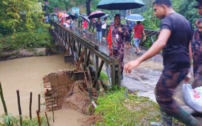 বন্যাকবলিত সাত জেলায় ত্রাণ কার্যক্রম জোরদার, অনিয়মে কঠোর অবস্থানের বার্তা সরকারের